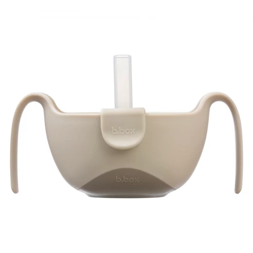 B.Box Latte 3-in-1 Feeding Bowl with Straw, Snack Container, and Lid - B.Box - Image 14