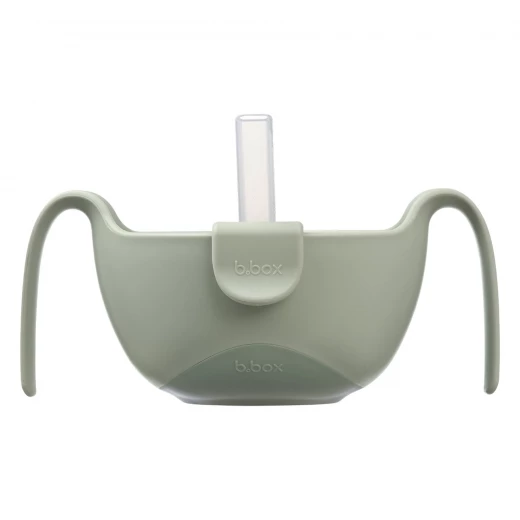 B.Box 3 in 1 Snack Dispenser Set for Babies and Toddlers Sage Color, BPA Free, Easy to Clean, Perfect for On the Go Snacking Needs - B.Box - Image 12
