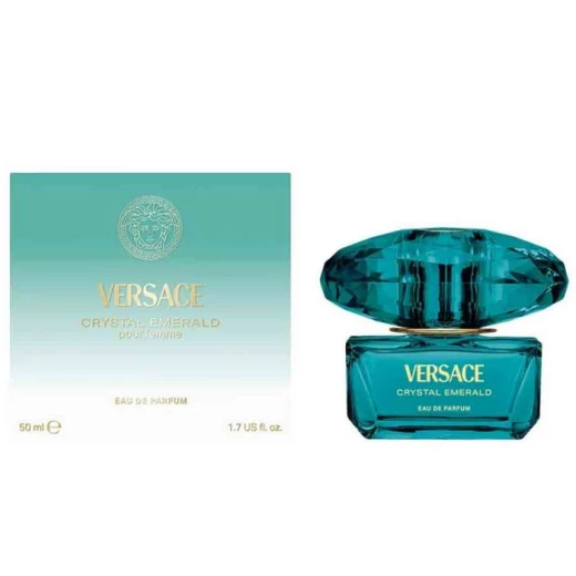 عطر فيرساتشي كريستال إميرالد أو دو بارفان 50 مل للنساء عطر زهري مسكي - Image 4