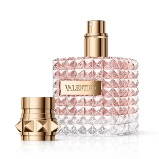 عطر فالنتينو دونا أو دي بارفان للنساء 100 مل: عطر نسائي فاخر، تركيبة جلدية وزهرية ساحرة، رائحة تدوم طويلاً، أناقة لا مثيل لها - Image 3