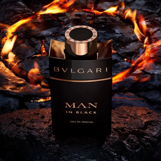 عطر بولغاري مان إن بلاك للرجال، سبايسي، عنبري، 60 مل - Image 2