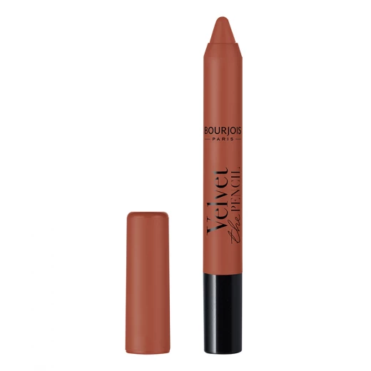 Bourjois Velvet The Pencil Lipstick Matte 09 Moka Cabana Long Lasting Color Bourjois Velvet The Pencil Lipstick Matte 09 Moka Cabana Long Lasting Color