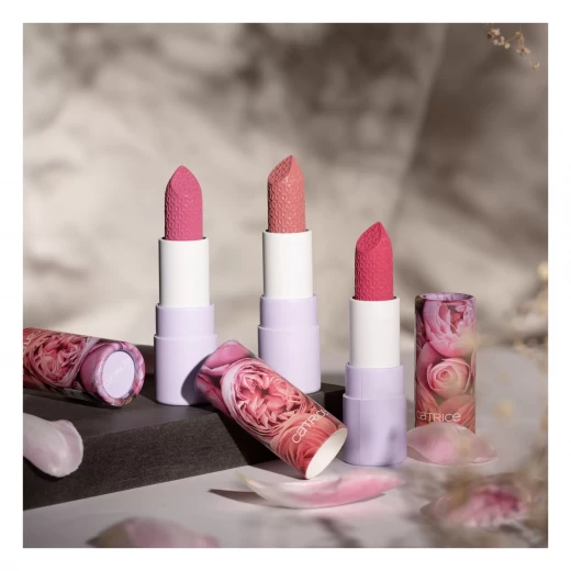 Catrice Secret Garden Matte Lipstick C01 Hidden Kiss 3.6g, Long-Lasting, Floral Inspired - Catrice - Image 2