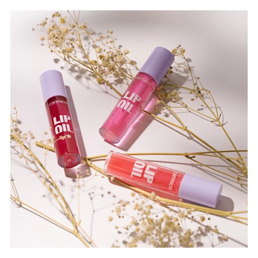 زيت شفاه كاتريس سيكريت جاردن C01 Lips Don't Lie 4.5 مل، ملمع شفاه مرطب - كاتريس - Image 3