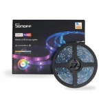 شريط إضاءة LED RGB ذكي من سونوف L3-5M-P واي فاي بطول 5 أمتار شريط مرن تحكم صوتي مزامنة الموسيقى - سونوف