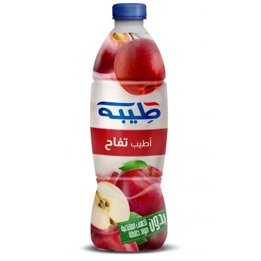 عصير تفاح طيبة: 1.4 لتر من الانتعاش للجميع! استمتع بالطعم الطبيعي المنعش لهذا المشروب اللذيذ. مثالي للحفلات والاستمتاع اليومي