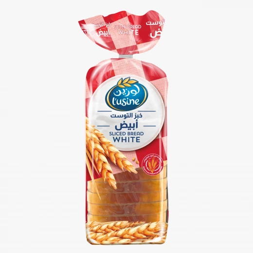 خبز لوزين أبيض شرائح 600 جرام خبز طازج أساسي للسندويشات والتوست خبز لوزين أبيض شرائح 600 جرام خبز طازج أساسي للسندويشات والتوست