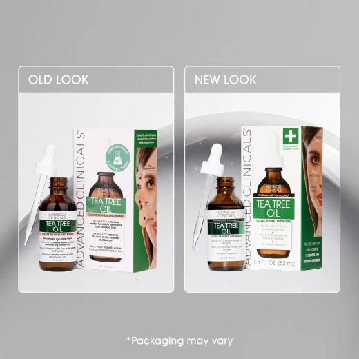 Advanced Clinicals Tea Tree Oil For Skin Facial Serum | Tea Tree Serum For Face With Vitamin E + Botanicals To Help Improve Appearance Of Large Pores & Skintone For Smoother Looking Skin, 53 ml - Advanced clinicals - Image 5
