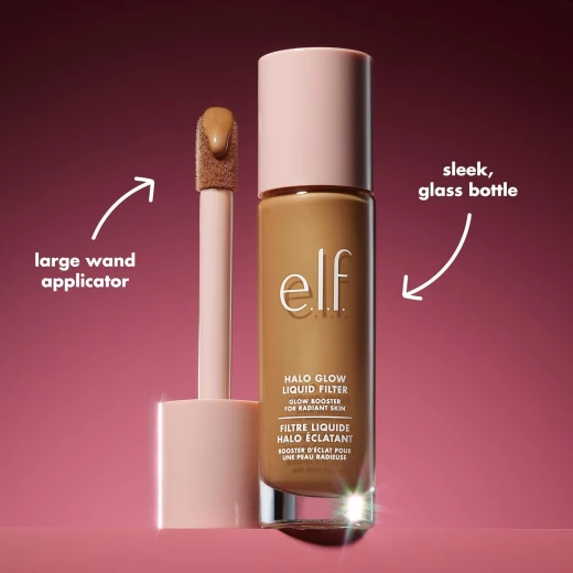 e.l.f. Halo Glow Liquid Filter 1 Fair – Complexion Booster for a Glowing, Soft-Focus Look, Infused with Hyaluronic Acid - e.l.f. - Image 4