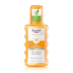 Eucerin Sensitive Protect Sun Spray SPF 30, 200ml, Broad Spectrum Protection, Oil Control