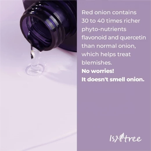 تونر إيسنس "إيزنتري" بخلاصة البصل الأحمر (200 مل) – إيستنتري Onion Newpair | لعلاج عيوب البشرة، توحيد اللون وتفتيح البقع الداكنة - إزنتري - Image 4
