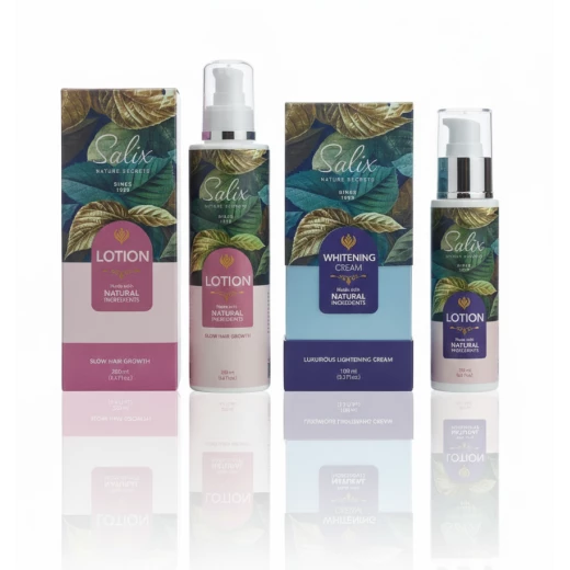 Salix Complete Care Set – Skin Lightening Cream (100ml) + Natural Hair Removal Lotion (200ml) for smooth and radiant skin Salix Complete Care Set – Skin Lightening Cream (100ml) + Natural Hair Removal Lotion (200ml) for smooth and radiant skin