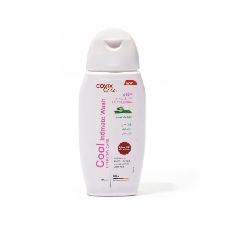Covix Care Cool Daily Intimate Wash with Aloe Vera Extract 215ml - Covix