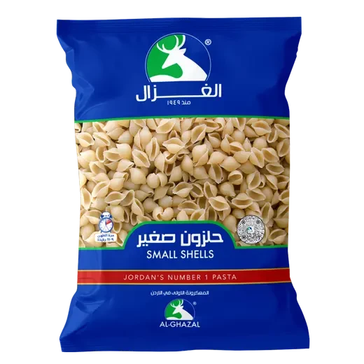 معكرونة حلزون صغيرة 300 جرام، سريعة الطهي، مثالية للسلطات والشوربات من الغزال معكرونة حلزون صغيرة 300 جرام، سريعة الطهي، مثالية للسلطات والشوربات من الغزال