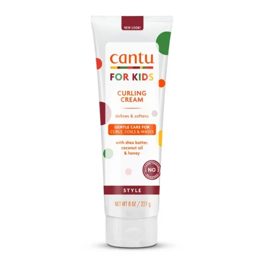 Cantu Kids Curl Cream 227g, Defines Curls, Adds Moisture, For Textured Hair Cantu Kids Curl Cream 227g, Defines Curls, Adds Moisture, For Textured Hair