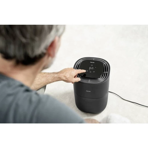 Beurer LB 200 Cold Evaporation Air Humidifier 3L Black, Energy Efficient, for 30 m² Rooms - Beurer - Image 2
