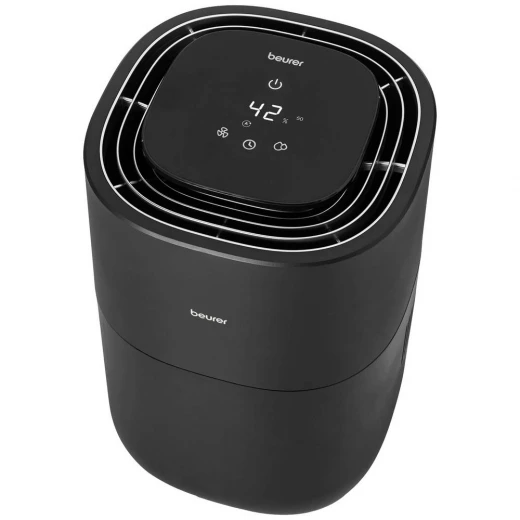 Beurer LB 200 Cold Evaporation Air Humidifier 3L Black, Energy Efficient, for 30 m² Rooms - Beurer - Image 6