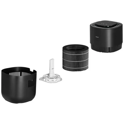 Beurer LB 200 Cold Evaporation Air Humidifier 3L Black, Energy Efficient, for 30 m² Rooms - Beurer - Image 4