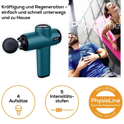 Beurer MG 99 Compact Massage Gun, Ergonomic Design, 5 Intensity Levels - Beurer - Image 6