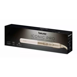 مملس شعر بيورير HS 70 ICONIC Pro، 100-220 درجة مئوية، تصفيف احترافي