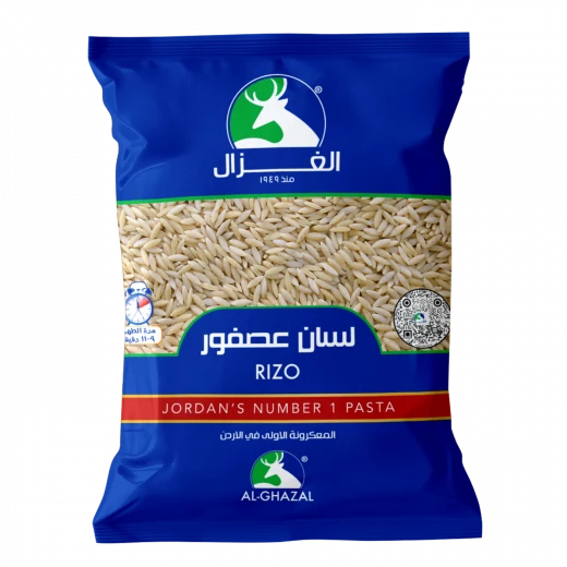 معكرونة الغزال لسان عصفور للشوربة 300 جم، مصنوعة من سميد القمح القاسي معكرونة الغزال لسان عصفور للشوربة 300 جم، مصنوعة من سميد القمح القاسي