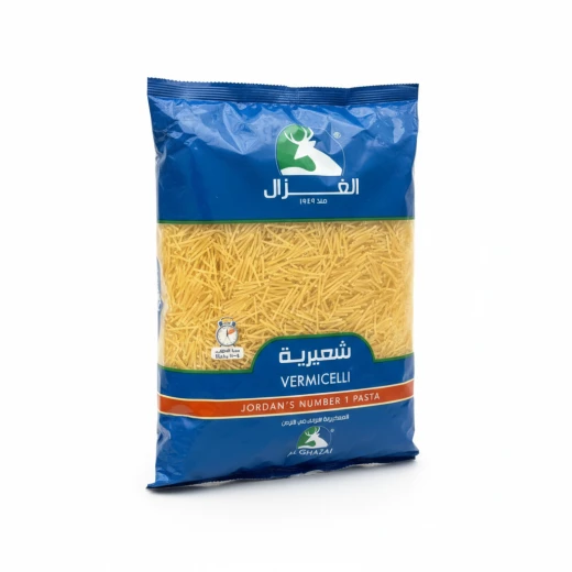 Alghazal Vermicelli Pasta, Delicious & Versatile 300g Pack, Perfect for Soups, Salads & Main Courses, Great Value for Bulk Purchase, Stock Your Pantry Alghazal Vermicelli Pasta, Delicious & Versatile 300g Pack, Perfect for Soups, Salads & Main Courses, Great Value for Bulk Purchase, Stock Your Pantry