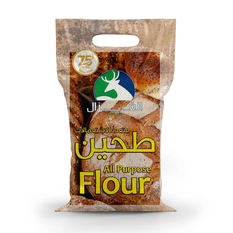 دقيق الغزال متعدد الاستخدامات 4.5 كيلوجرام مكون الخبز المثالي للكعك والخبز والمعجنات، مثالي للاستخدام المنزلي والكميات الكبيرة للمطاعم والمخابز
