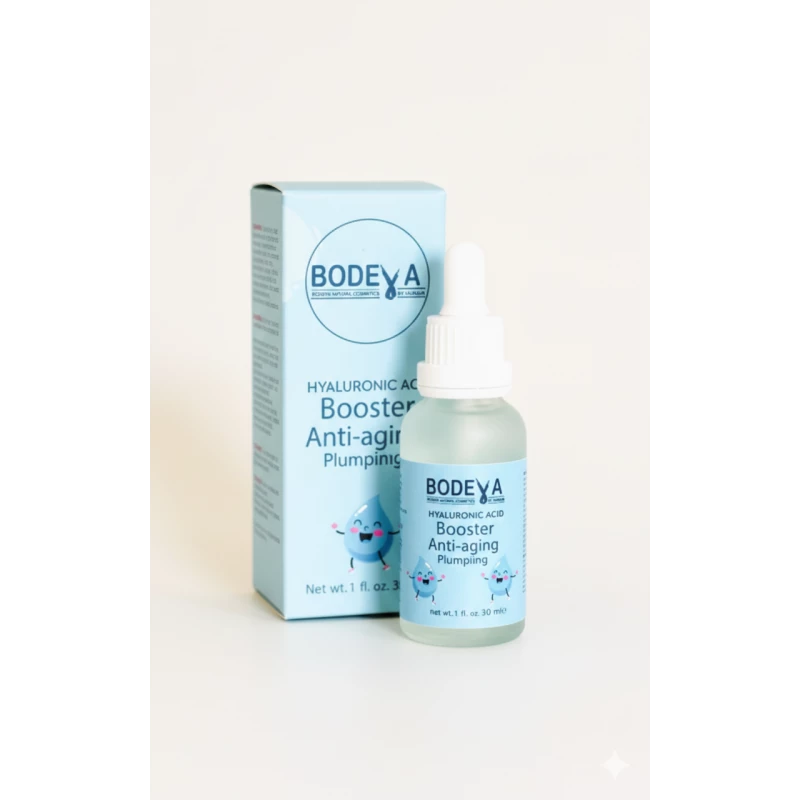 Bodeva Hyaluronic Acid – 30ml | face serum, deep hydration, soft & supple skin - Bodeva