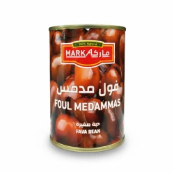 ماركا فول مدمس حب صغير 400 جم طعام معلب، جاهز للأكل، أساسي للمطبخ