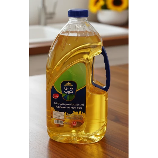 زيت صن توب شمس 8 لتر للطبخ والقلي والخبز زيت صن توب شمس 8 لتر للطبخ والقلي والخبز