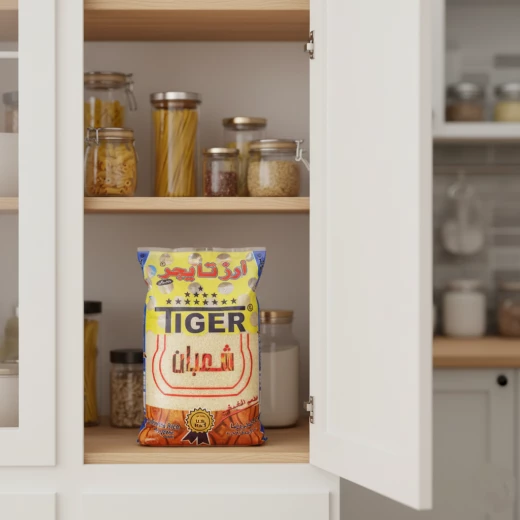 Tiger Rice 3.5 KG Long Grain White Rice: Perfect for Delicious Cooking and Everyday Meals. Enjoy Fluffy Grains, Ideal for all Recipes. - Shaaban - Image 2