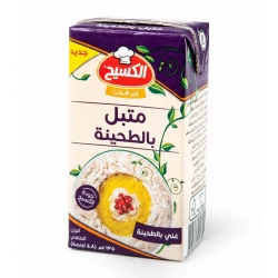 متبل الكسيح 135غرام، غموس باذنجان كريمي للوجبات الخفيفة والوجبات