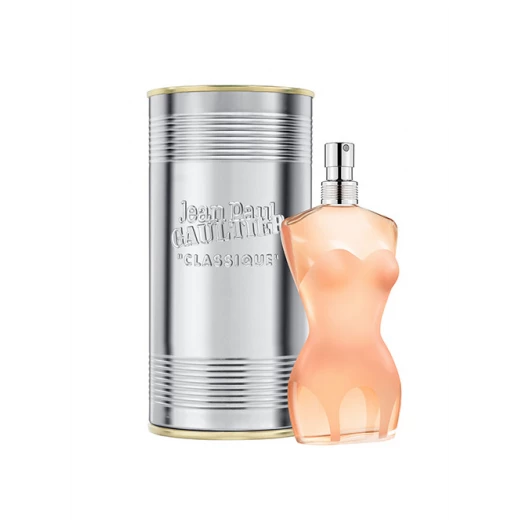 عطر جان بول غوتييه كلاسيك أو دي تواليت للنساء 100 مل، رائحة الزهور الشرقية. عطر كلاسيكي خالد يجمع بين زهر البرتقال والزنجبيل والفانيليا. فكرة هدية مثالية.