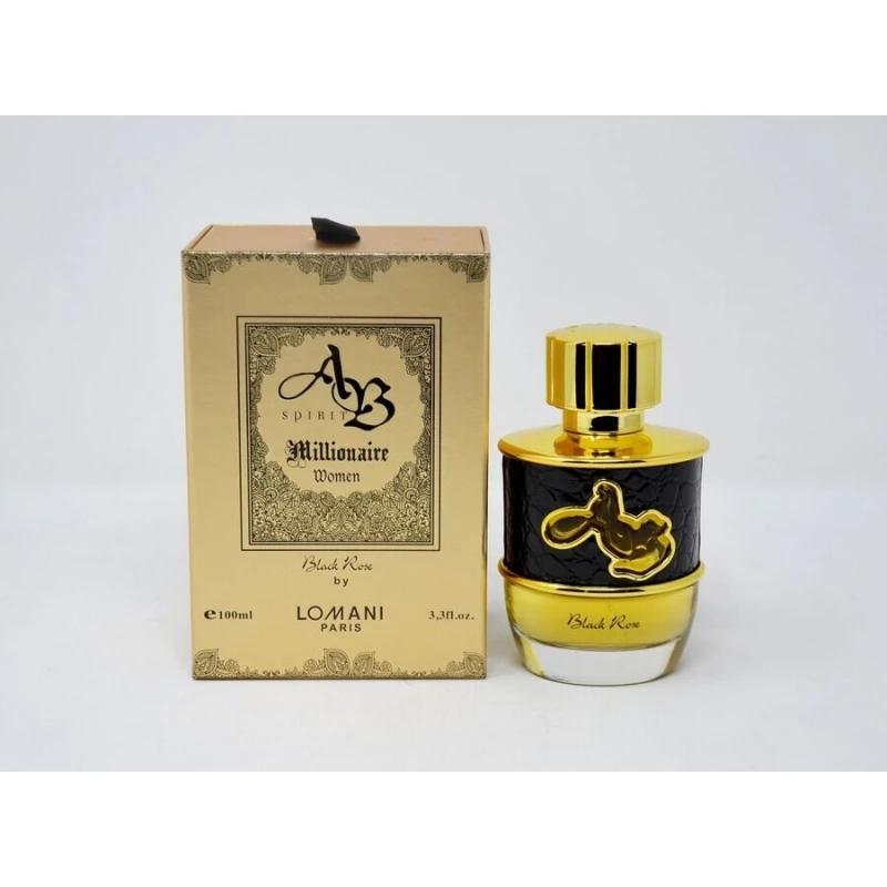 عطر لوماني إيه بي مليونير بلاك روز للنساء 100 مل، عطر فاخر