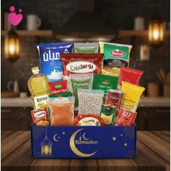 طرد الخير الرمضاني سلة غذائية اقتصادية تشمل 15 صنفاً أساسياً | الخيار الأنسب للصدقات والتبرعات