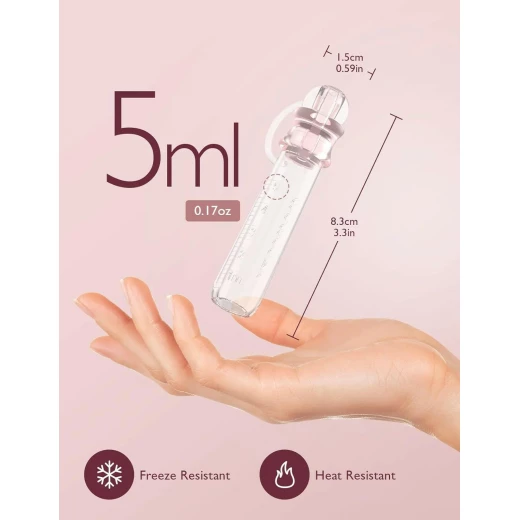 Momcozy Silicone Colostrum Collector 5ml, BPA-Free, Reusable, 2 Piece Set - Momcozy - Image 5