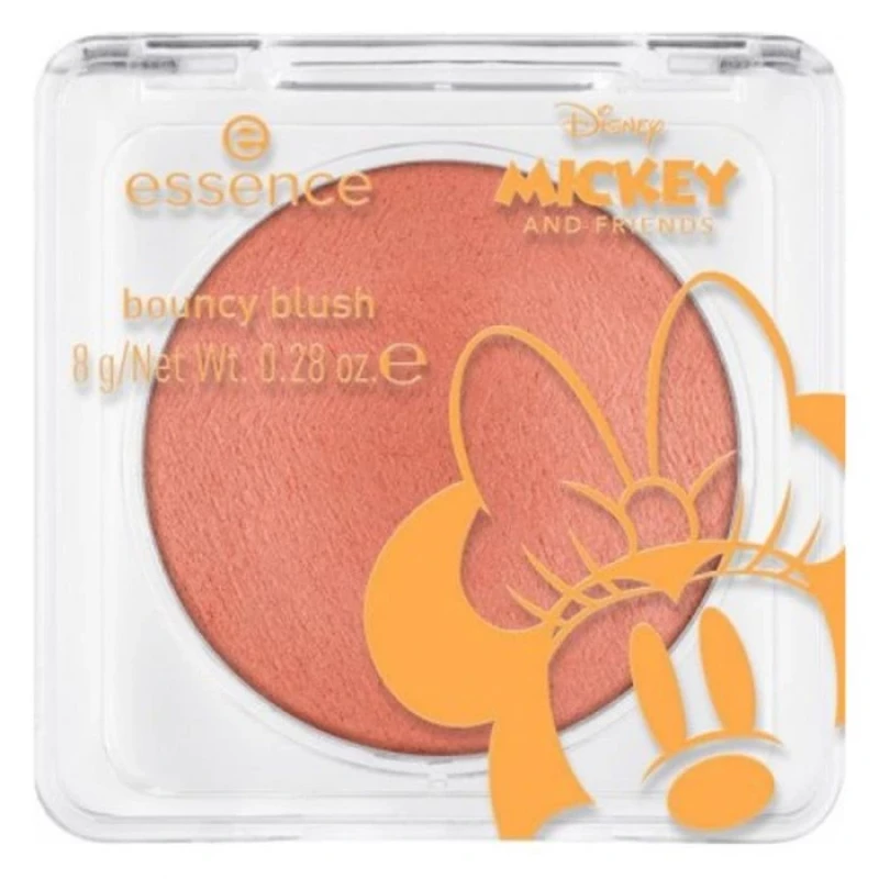 Essence Mickey & Friends Bouncy Blush 01 Never Grow Up 8g: Soft, Buildable Formula for a Natural Flush, Disney Collaboration