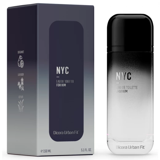 عطر ديكورا أوربان فيت مي NYC للرجال 150 مل، رائحة منعشة وحارة وخشبية عطر ديكورا أوربان فيت مي NYC للرجال 150 مل، رائحة منعشة وحارة وخشبية