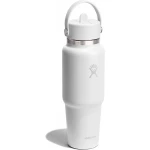 Hydro Flask 32 Oz Travel Water Bottle, Insulated Stainless Steel, Tonal White - Hydro Flask