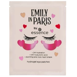 Essence Emily In Paris Hydrogel Eye Patches Hydrating, Heart Shaped, 01, 1 Pair