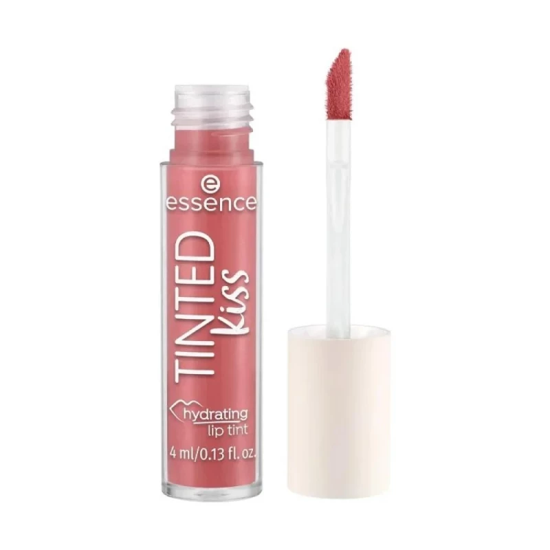 Essence Tinted Kiss Moisturising Lip Gloss 03 Coral Colada 4ml Long Lasting Hydration for Luscious Lips
