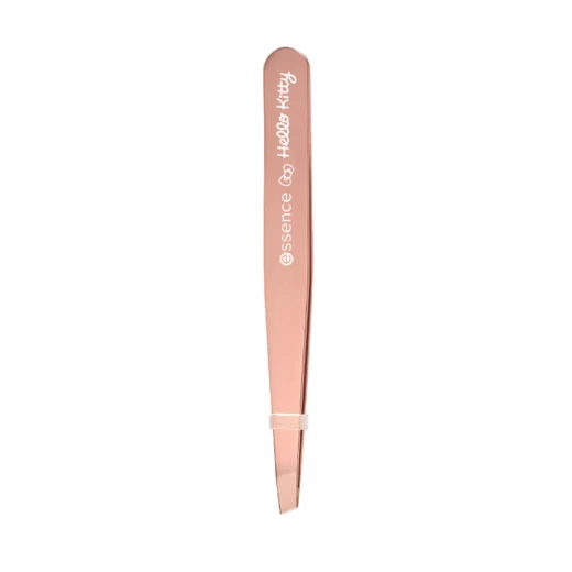 Essence Hello Kitty Tweezers 01 Be Kind To Yourself, Precision Eyebrow Tweezers, Rose Gold - Image 2