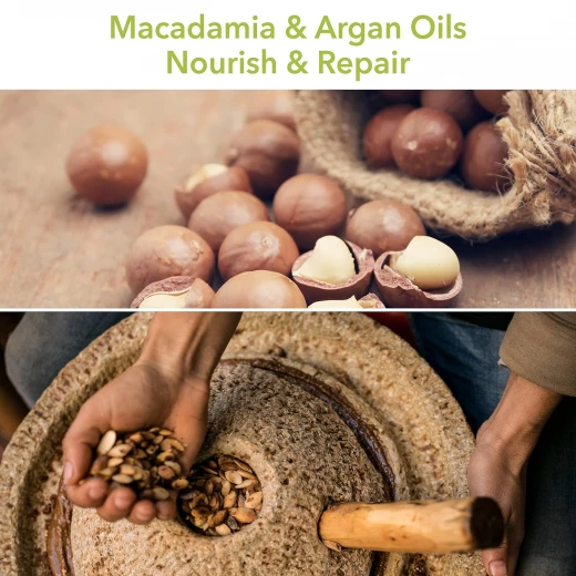 زيت المكاديميا الطبيعي للعلاج، علاج للشعر لجميع أنواع الشعر 4.2 أونصة - Macadamia natural oil - Image 2