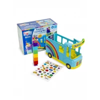 Numberblocks Rainbow Counting Bus with Seven Interactive Toy for Early Learning and Imaginative Play