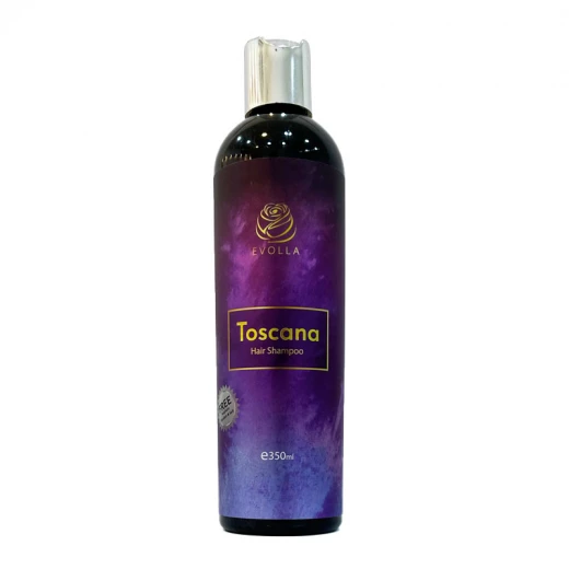 Evolla Toscana Shampoo 350ml for All Hair Types, Gentle Cleansing and Nourishment Evolla Toscana Shampoo 350ml for All Hair Types, Gentle Cleansing and Nourishment