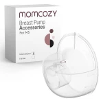 Momcozy Collector Cup Full Set Compatible with Momcozy M5 Breast Pumps, Hands Free Breastfeeding, QM1290S - Momcozy