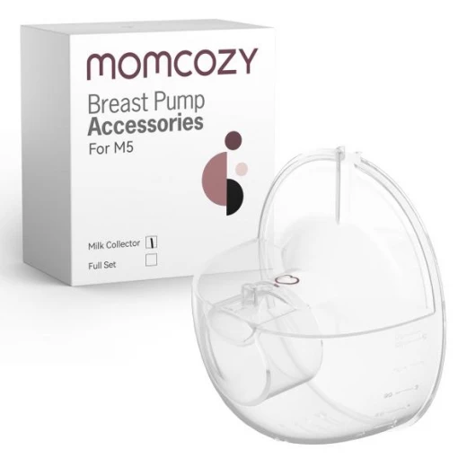 Momcozy Collector Cup Full Set Compatible with Momcozy M5 Breast Pumps, Hands Free Breastfeeding, QM1290S Momcozy Collector Cup Full Set Compatible with Momcozy M5 Breast Pumps, Hands Free Breastfeeding, QM1290S