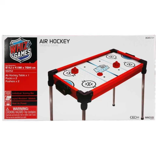 Tabletop air hockey table with legs 81 cm A desktop air hockey table that may suit all family members, specially designed to train children who are interested in this game, allowing them to understand - Image 3