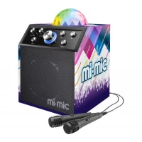 Mi Mic TY6088A Bluetooth Karaoke System Black, LED Party Lights, 10W Output