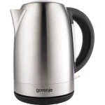 Gorenje K17FEII 1.7L Electric Kettle - Fast boiling with a design that combines plastic and metal for durability and elegance - Ideal for easily preparing tea and coffee for everyday use in the kitchen - Gorenje